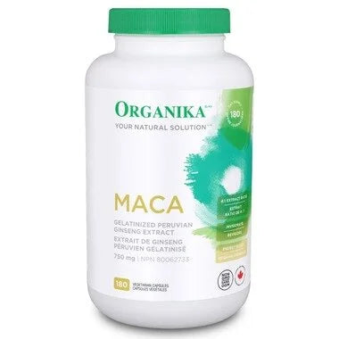 Gélules de maca biologique Organika 
