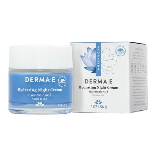 Derma E Hydrating Night Cream with Hyaluronic Acid