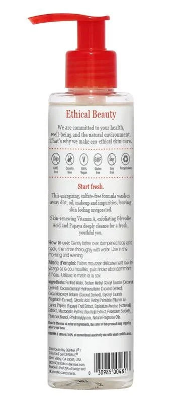 Derma E Anti-Wrinkle Cleanser with Vitamin A and Glycolic Acid
