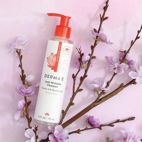 Derma E Anti-Wrinkle Cleanser with Vitamin A and Glycolic Acid