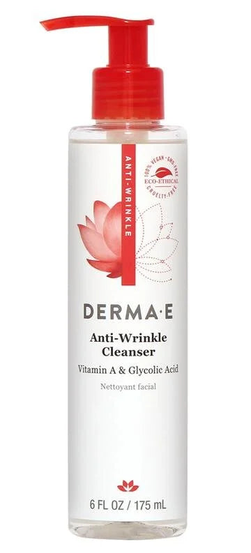 Derma E Anti-Wrinkle Cleanser with Vitamin A and Glycolic Acid