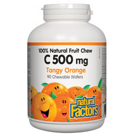 Natural Factors Vitamin C 500 mg Chewable
