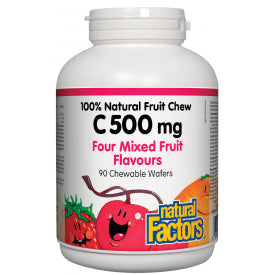 Natural Factors Vitamin C 500 mg Chewable