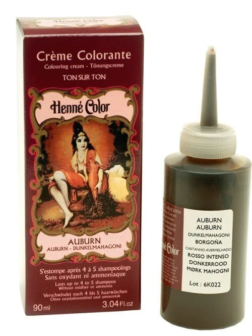 Henné Color Henna Hair Coloring Cream - Auburn