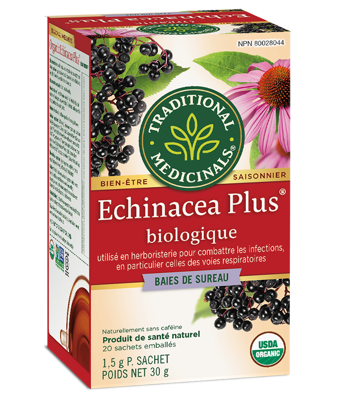 Traditional Medicinals Echinacea Plus Elderberry Tea