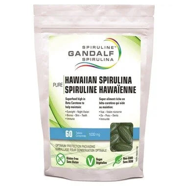 Gandalf Hawaiian Spirulina Powder and Tablets
