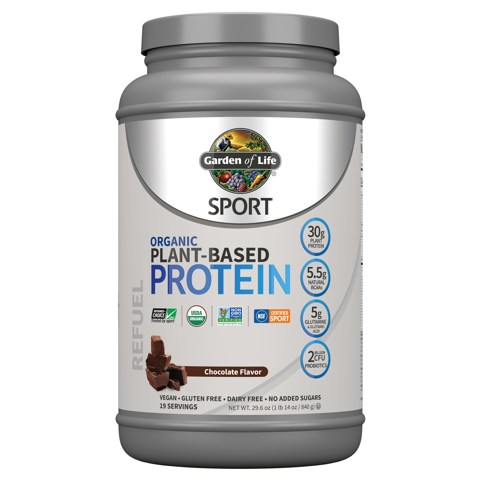 Garden of Life SPORT Organic Plant-Based Protein