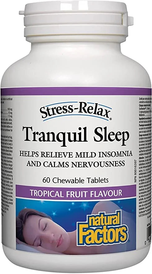 Natural Factors Tranquil Sleep, Stress-Relax