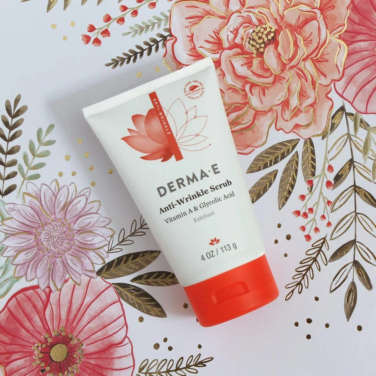 Derma E Anti-Wrinkle Scrub with Vitamin A and Glycolic Acid