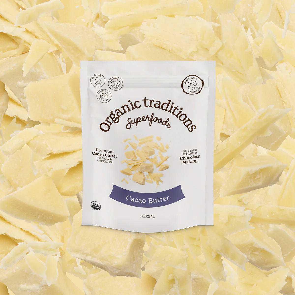 Organic Traditions Cacao Butter