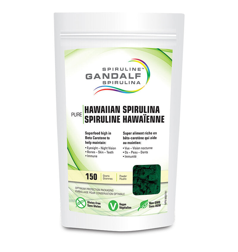 Gandalf Hawaiian Spirulina Powder and Tablets