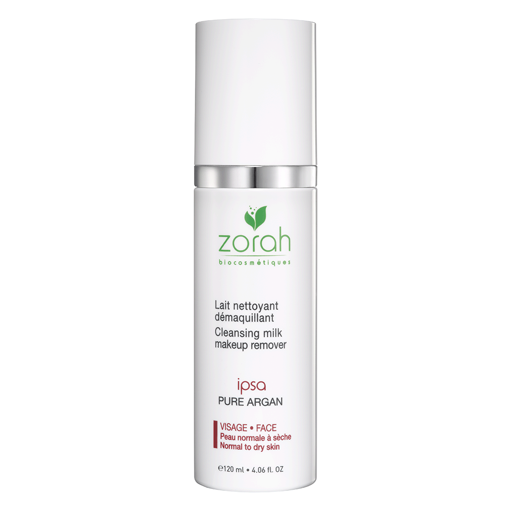 Lait nettoyant 2 en 1 Ipsa de Zorah BioCosmetics 