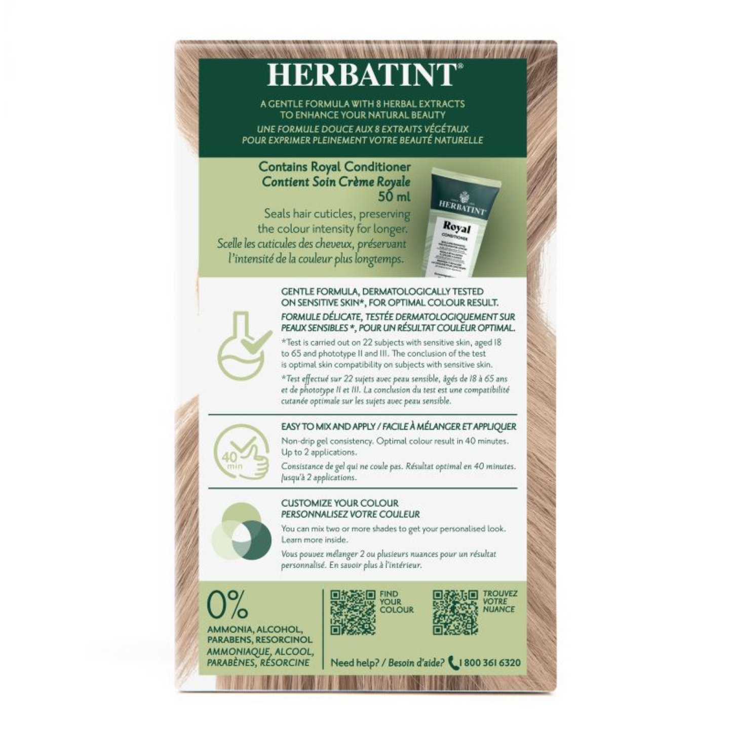 Herbatint 8N LIGHT BLONDE