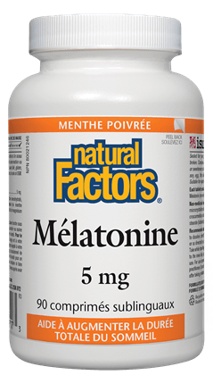 Natural Factors Melatonin 5 mg