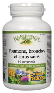 Natural Factors Lung, Bronchial &amp; Sinus Health, HerbalFactors