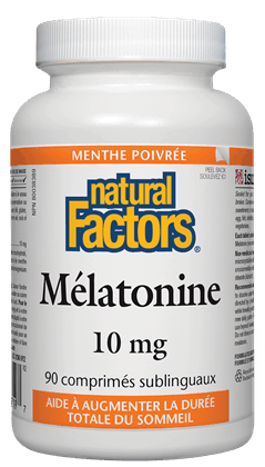 Natural Factors Melatonin 10 mg