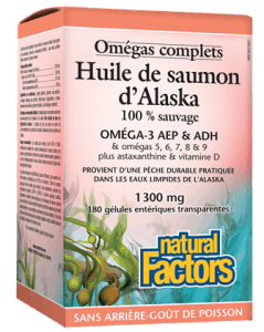 Natural Factors 100% Wild Alaskan Salmon Oil