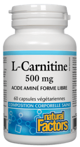 Natural Factors L-Carnitine 500 mg