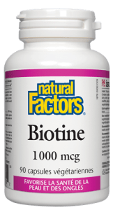 Natural Factors Biotin 1000 mcg