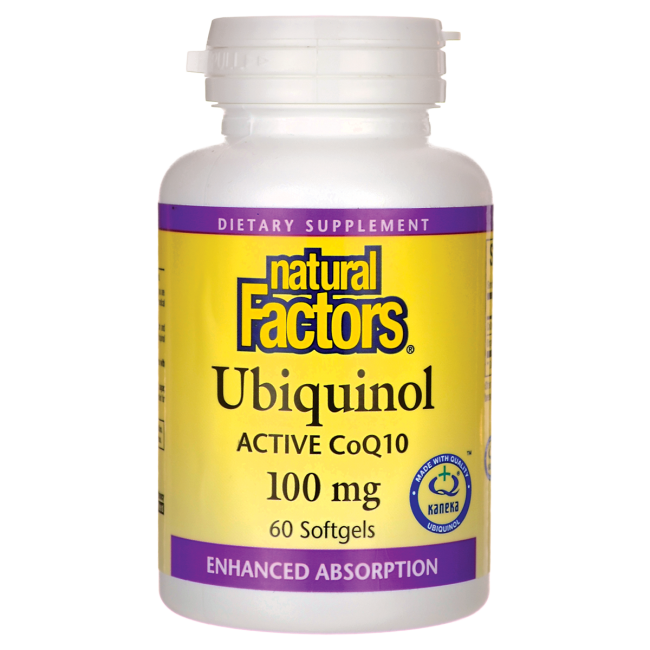 Natural Factors Ubiquinol - Active CoQ10