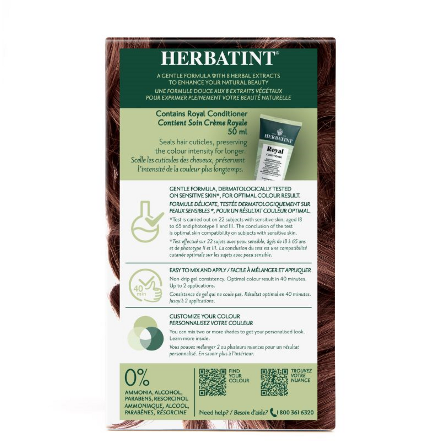 Herbatint 5R LIGHT COPPER CHESTNUT