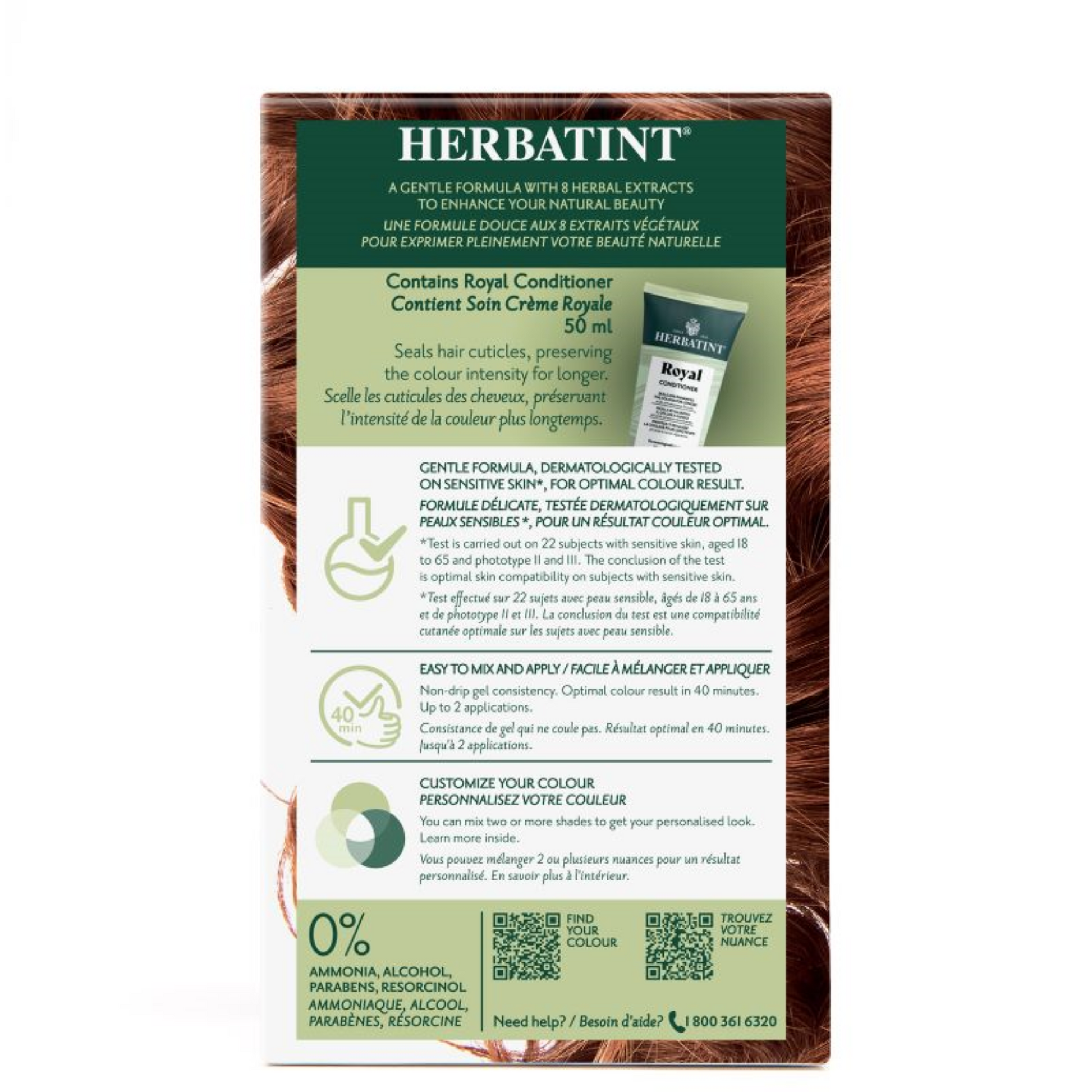 Herbatint 7R COPPER BLONDE