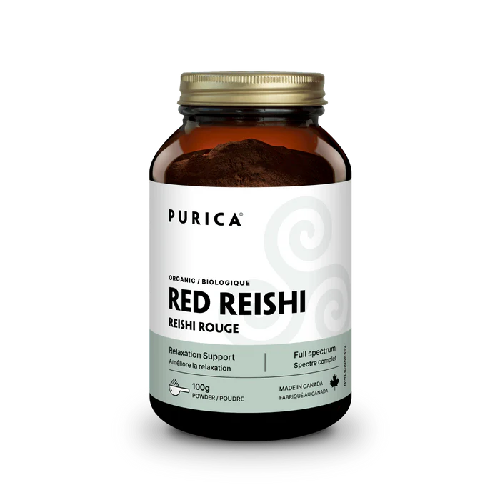 Purica Red Reishi Capsules and Powder