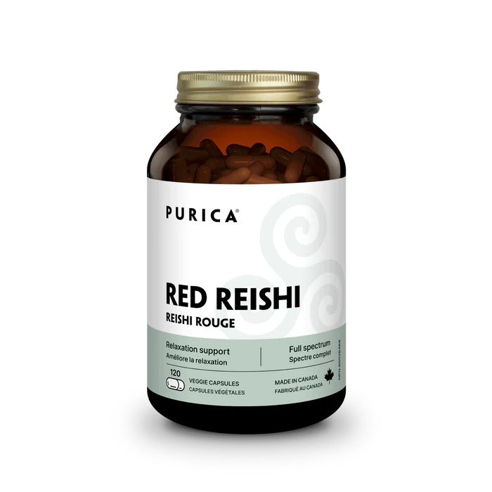 Purica Red Reishi Capsules and Powder