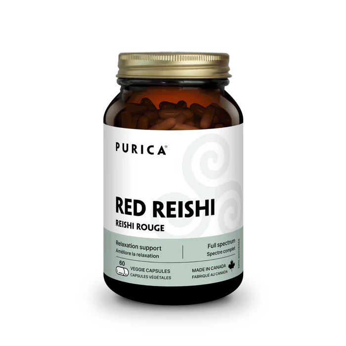 Purica Red Reishi Capsules and Powder