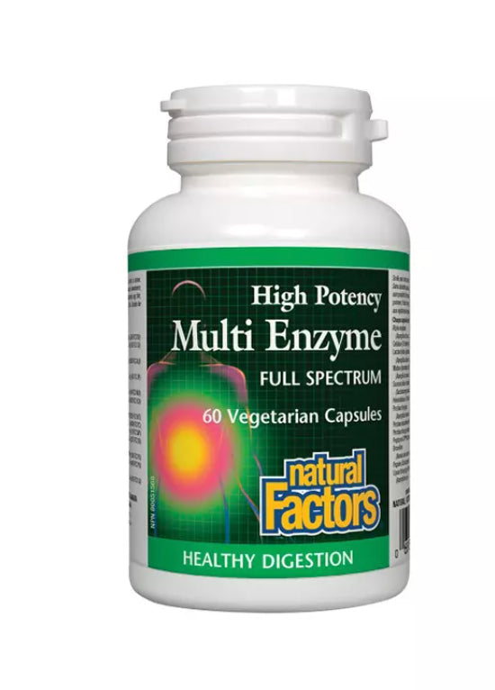Natural Factors Multi Enzyme High Potency Full Spectrum Formula