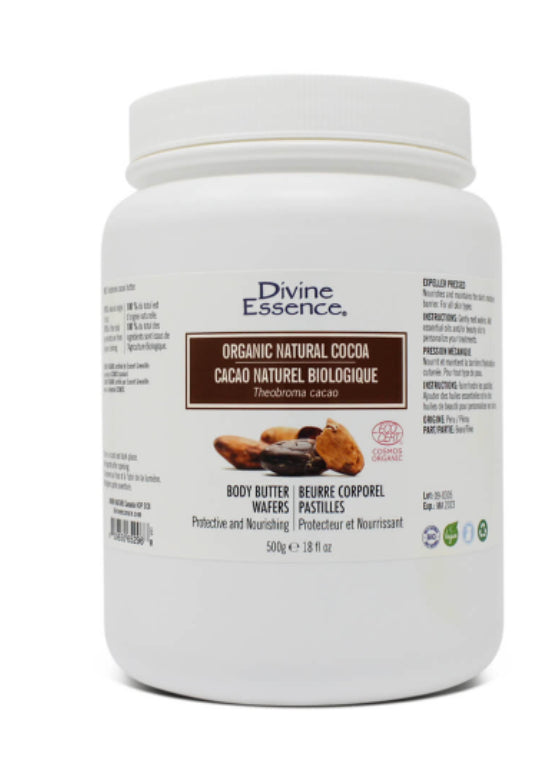 Divine Essence Organic Cocoa Butter (Wafers)