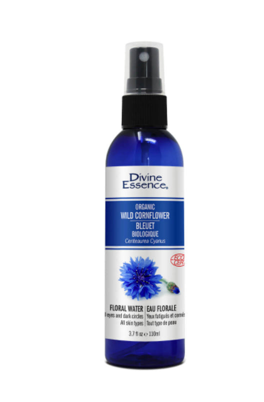 Divine Essence Organic Wild Cornflower Floral Water