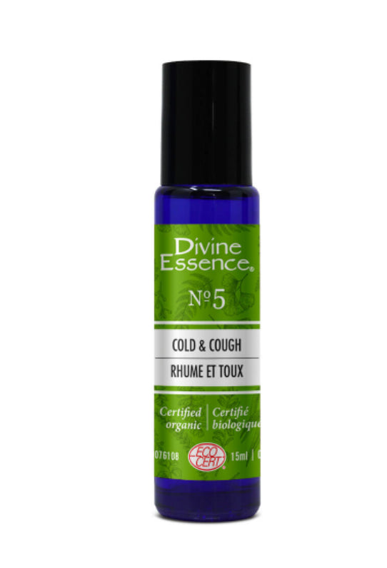 Divine Essence Organic No 5 Cold and Cough Roll-on