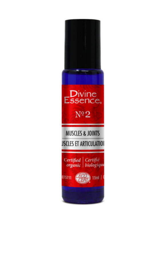 Divine Essence Organic No 2 - Muscles and Joints Roll-on