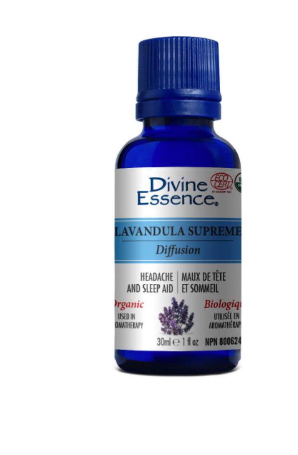 Mélange de diffusion suprême de lavande biologique Divine Essence