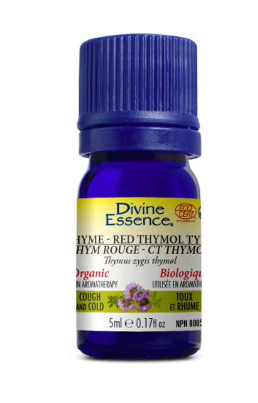 Divine Essence Organic Thyme - Red Thymol Essential Oil