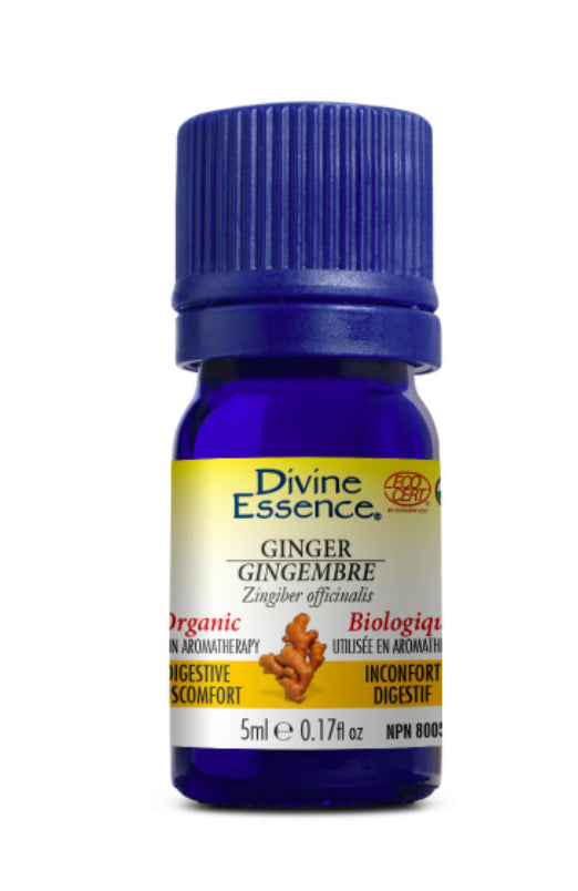 Divine Essence Organic Ginger Essential Oil