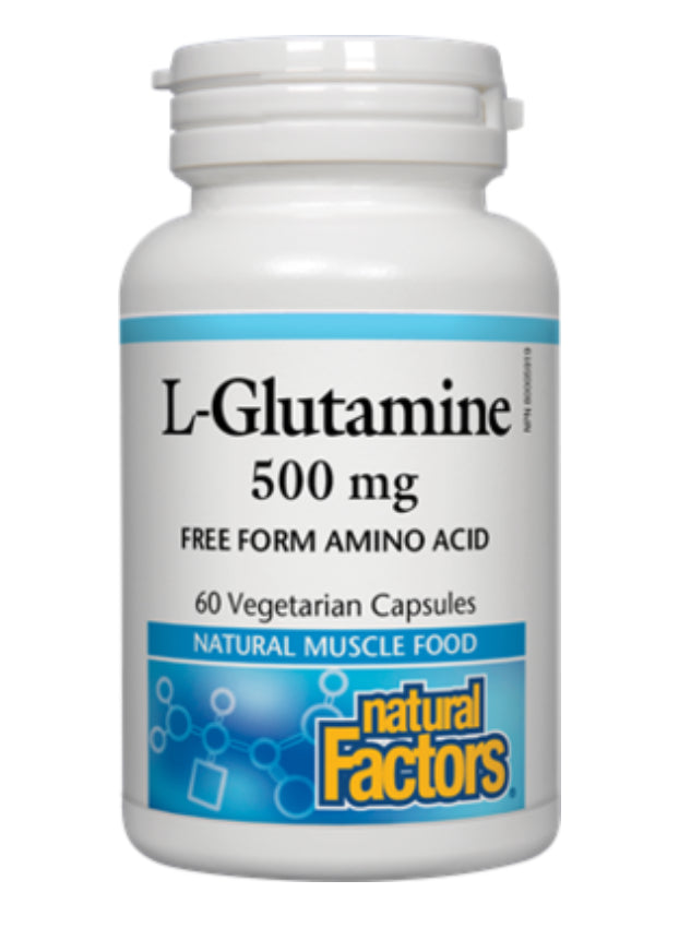 Natural Factors L-Glutamine 500 mg