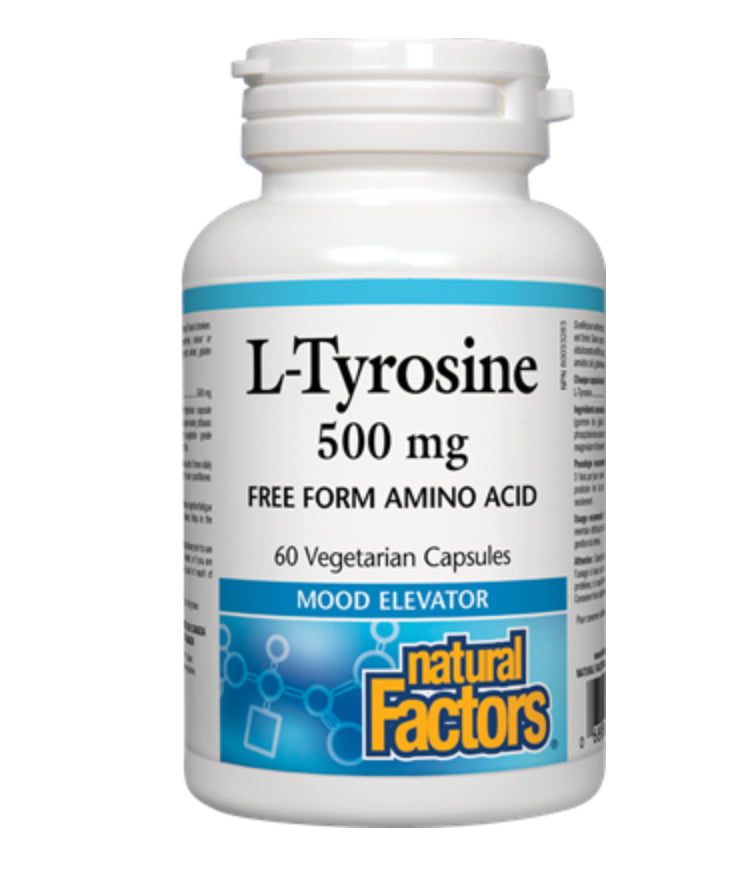 L-Tyrosine 500 mg de Natural Factors
