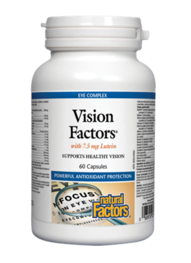 Natural Factors Vision Factors - with 7.5 mg Lutein
