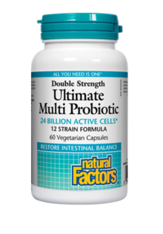 Natural Factors Ultimate Multi Probiotic Double Strength