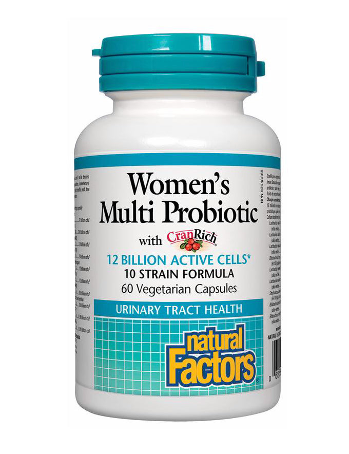 Natural Factors Women's Multi Probiotic with CranRich