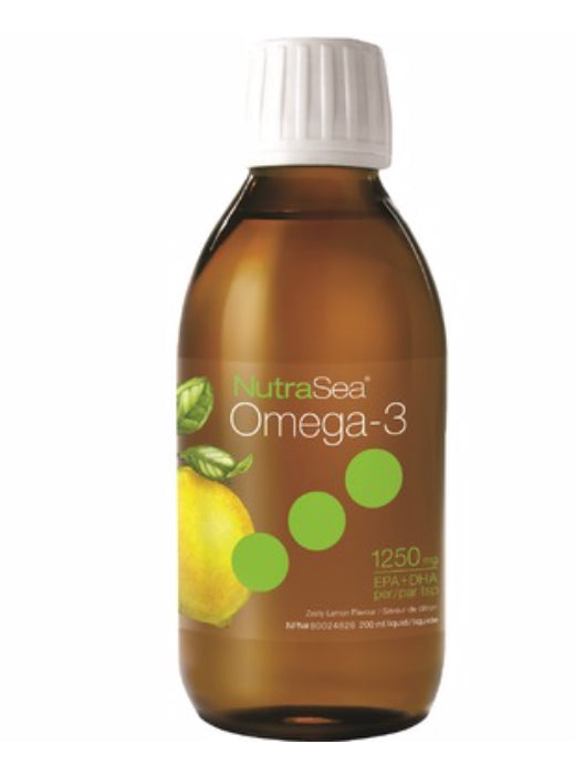 NutraSea Omega-3 Fish Oil - Lemon
