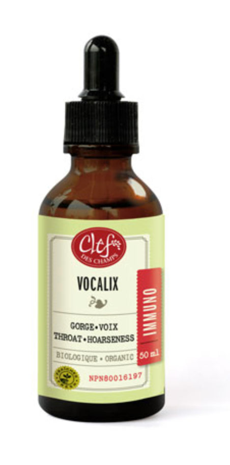Clef Des Champs Organic VOCALIX Tincture