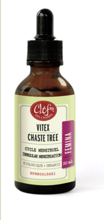 Clef Des Champs Organic CHASTE TREE / VITEX Tincture