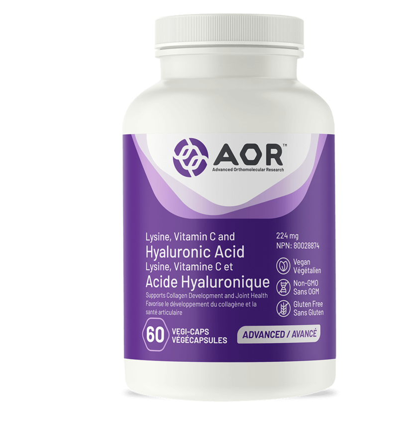 AOR Lysine, Vitamine C et Acide Hyaluronique