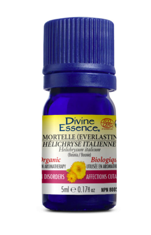 Divine Essence Organic Everlasting (Immortelle) Essential Oil