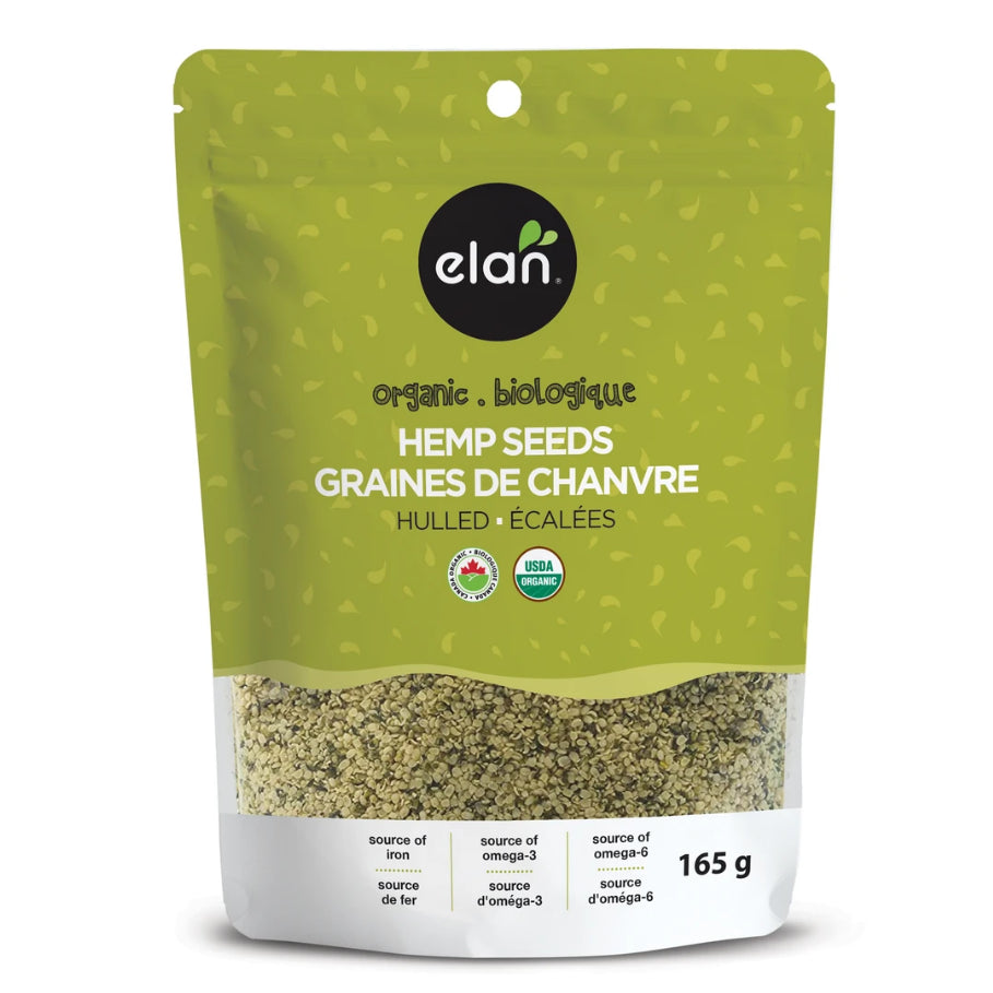 Elan Organic Hulled Hemp Seeds
