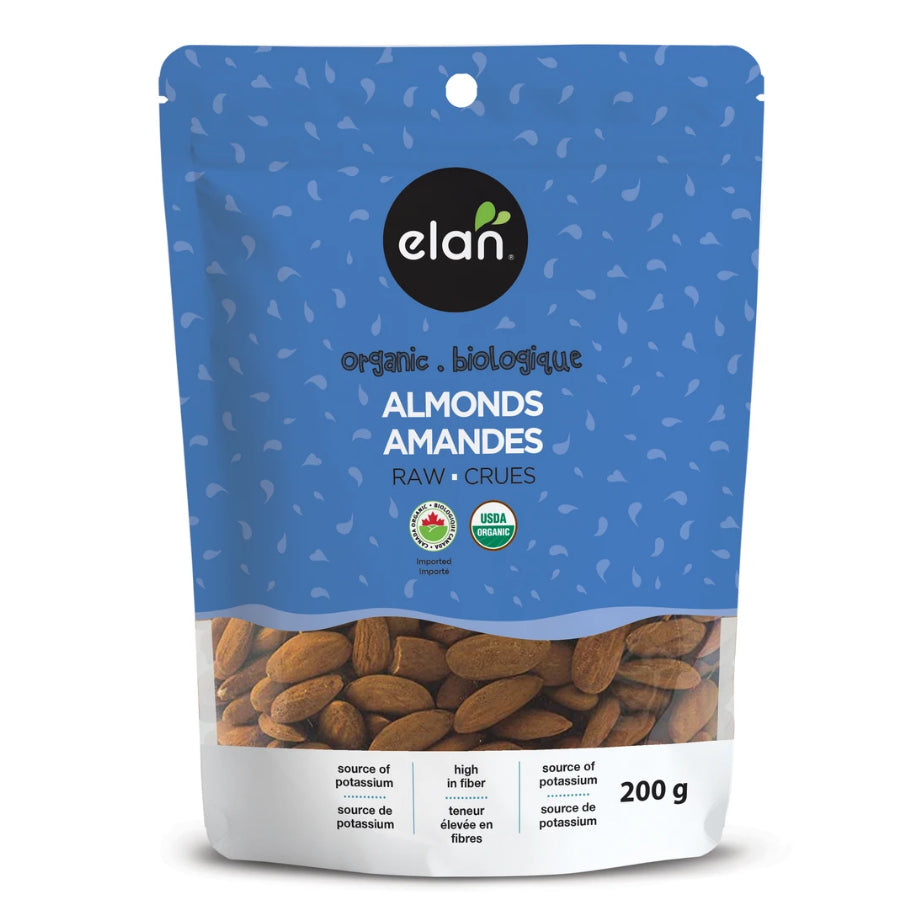 Elan Organic Raw Almonds