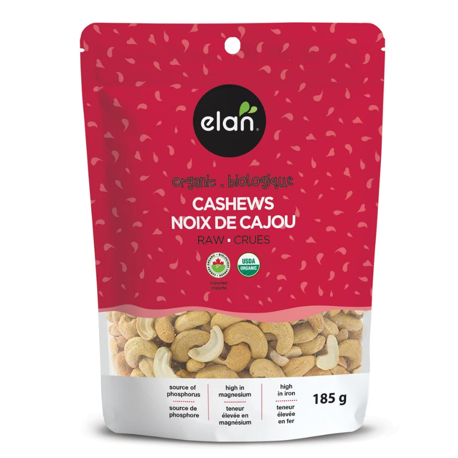 Elan Organic Raw Cashews